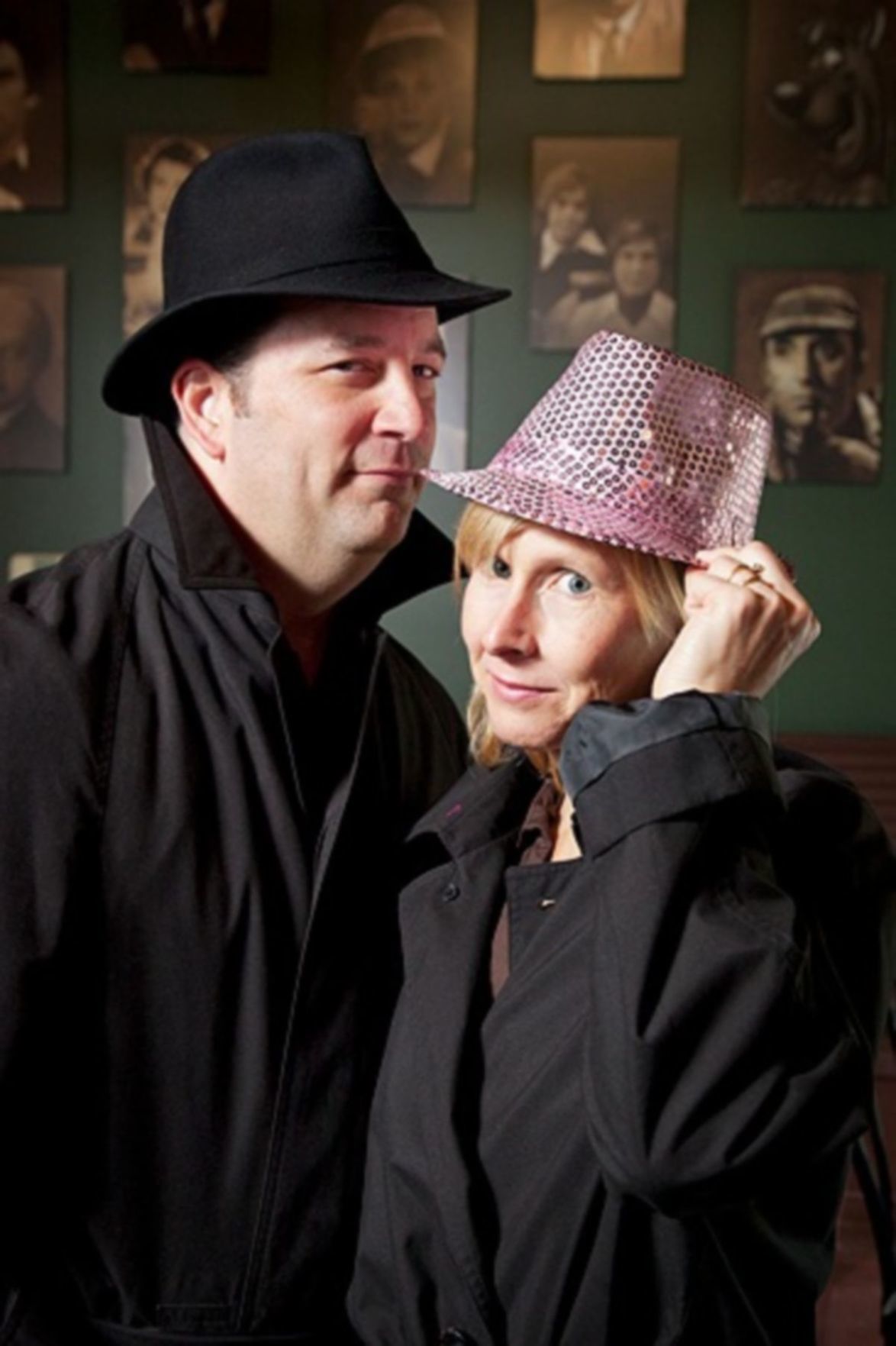 Inspector NoClue Black Fedora